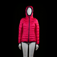Puma - padded jacket - Pink, Black - (Storlek: 36)