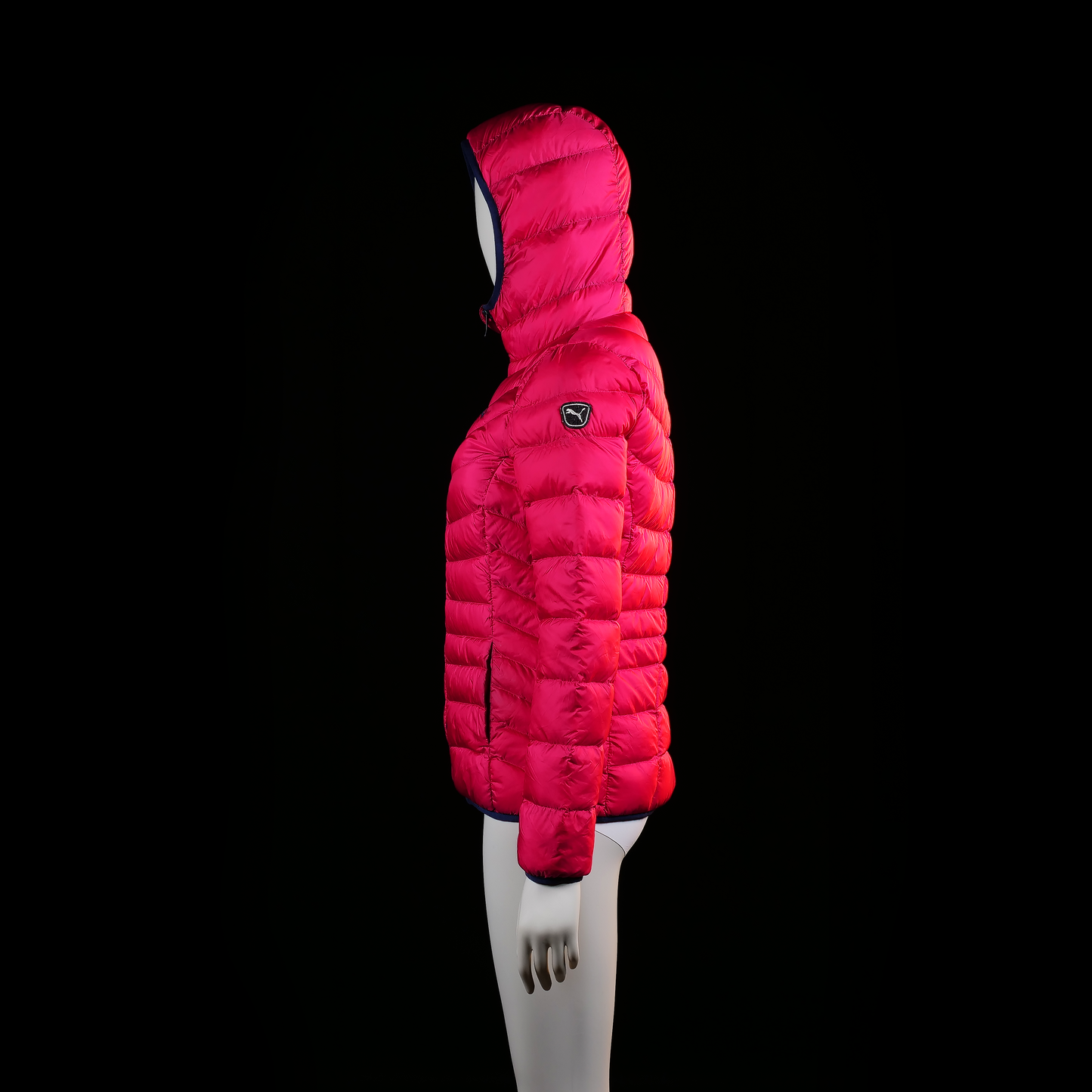 Puma - padded jacket - Pink, Black - (Storlek: 36)