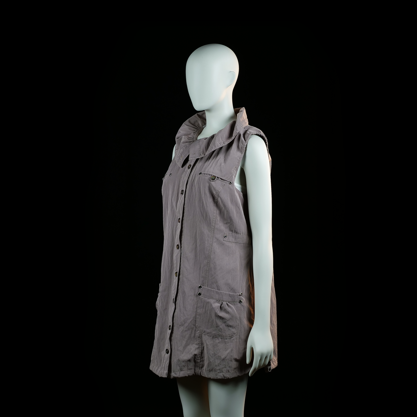 Zeze - vest_other - Gray - (Storlek: L)