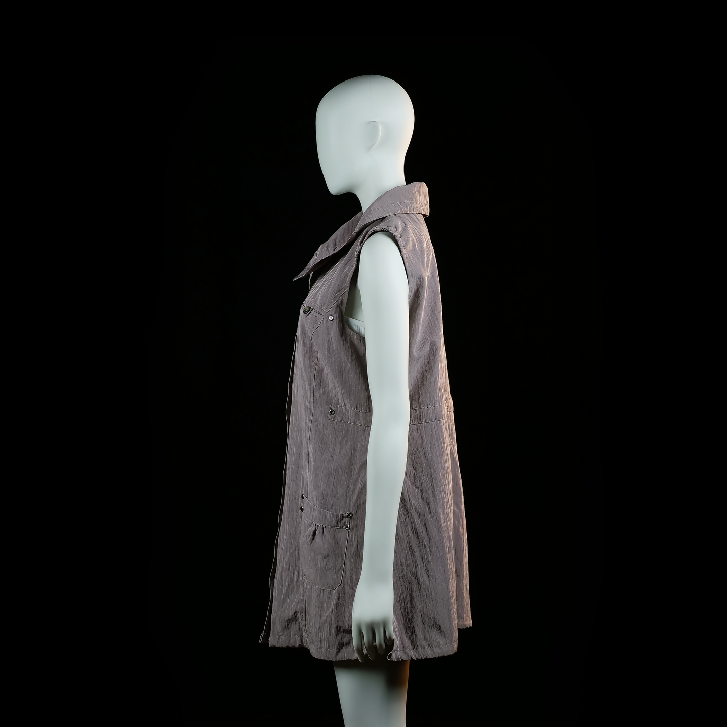 Zeze - vest_other - Gray - (Storlek: L)