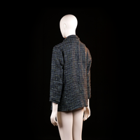 Laura Lebek - blazer - Black, Navy - (Storlek: 42)