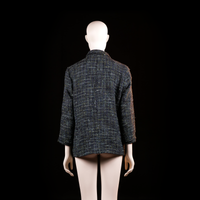 Laura Lebek - blazer - Black, Navy - (Storlek: 42)