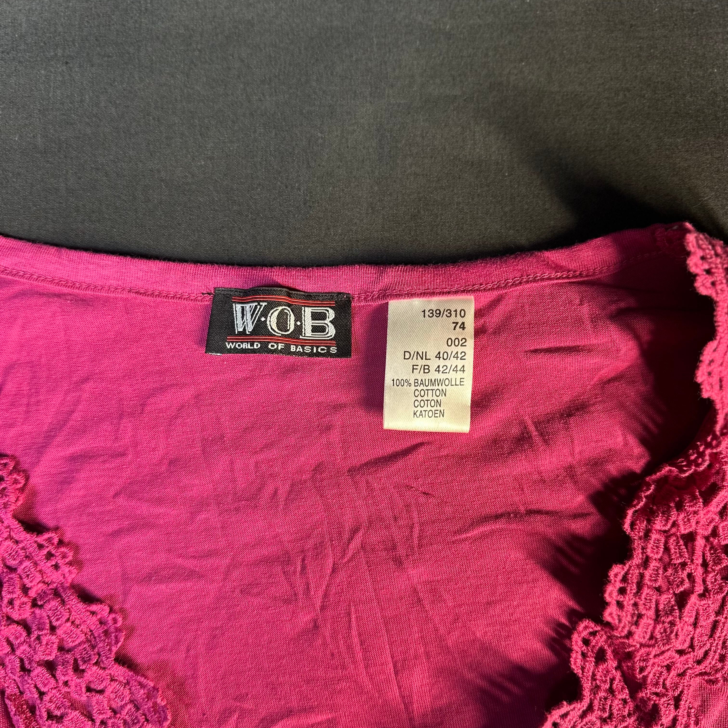 Wob - tunic - Purple - (Storlek: 40, 42)