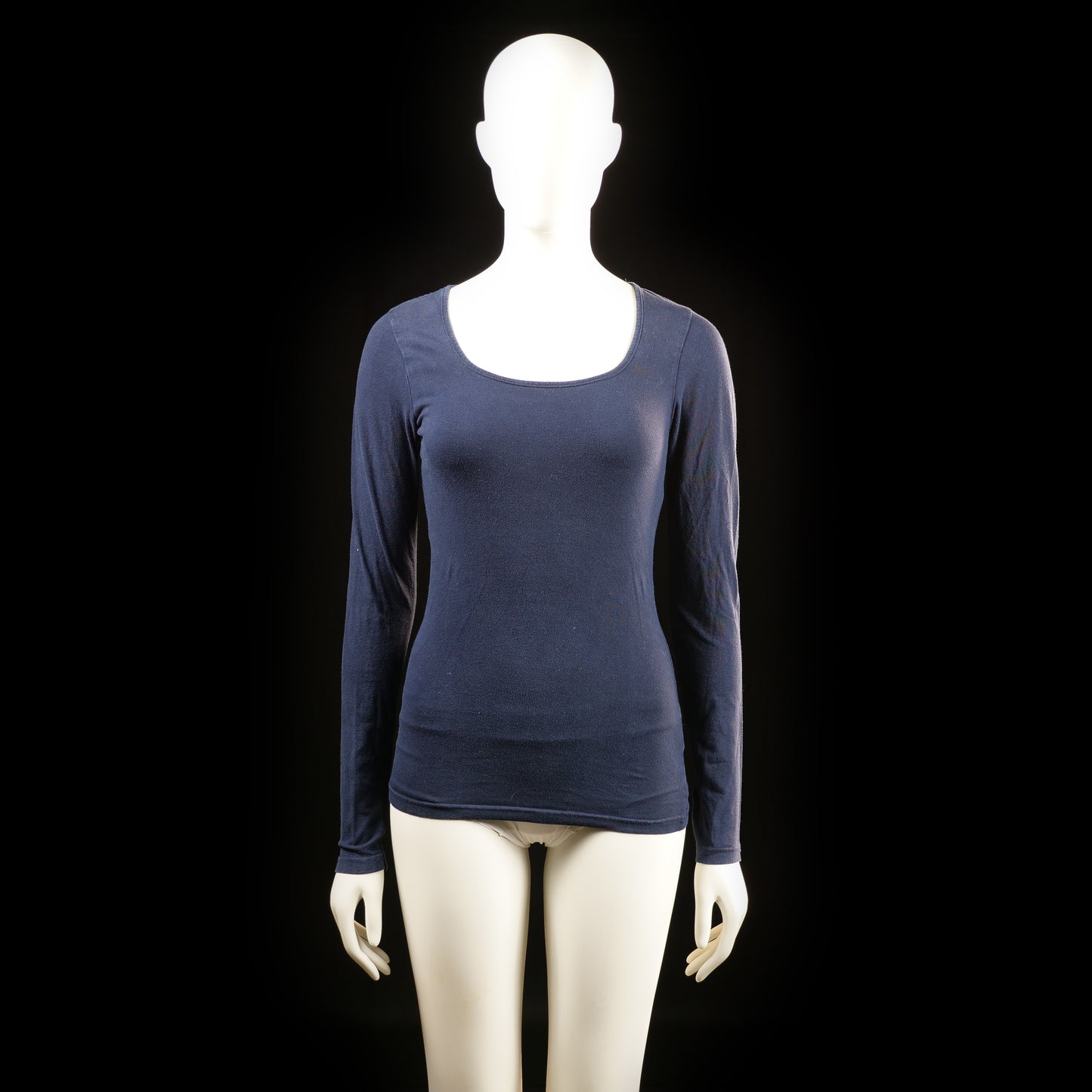 Believe - t-shirt - Navy - (Storlek: XS)