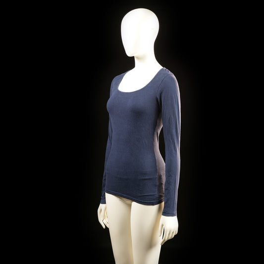 Believe - t-shirt - Navy - (Storlek: XS)