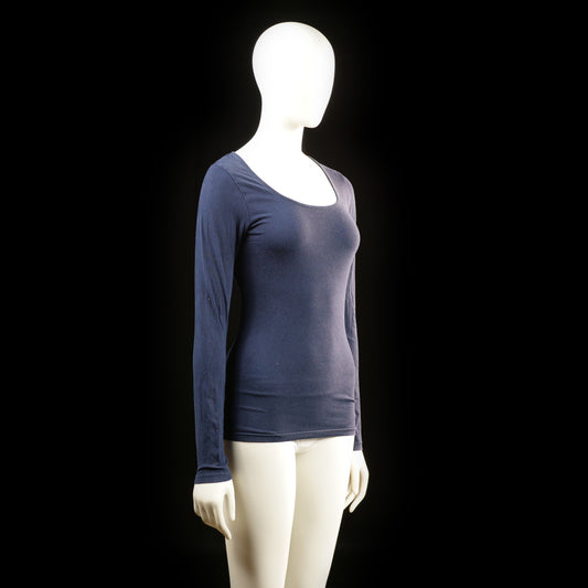 Believe - t-shirt - Navy - (Storlek: XS)