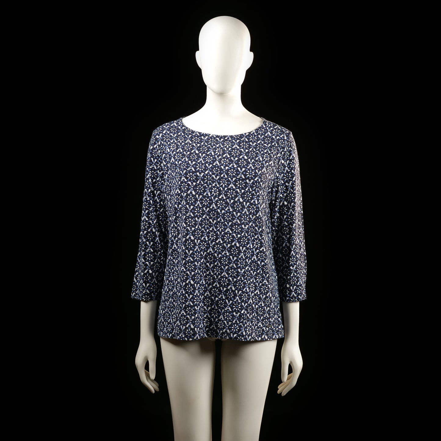 Flash Woman - blouse - Navy, White - (Storlek: M)
