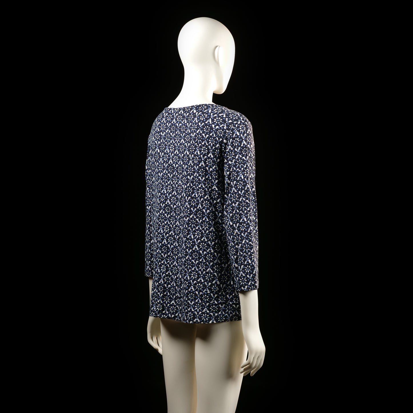 Flash Woman - blouse - Navy, White - (Storlek: M)
