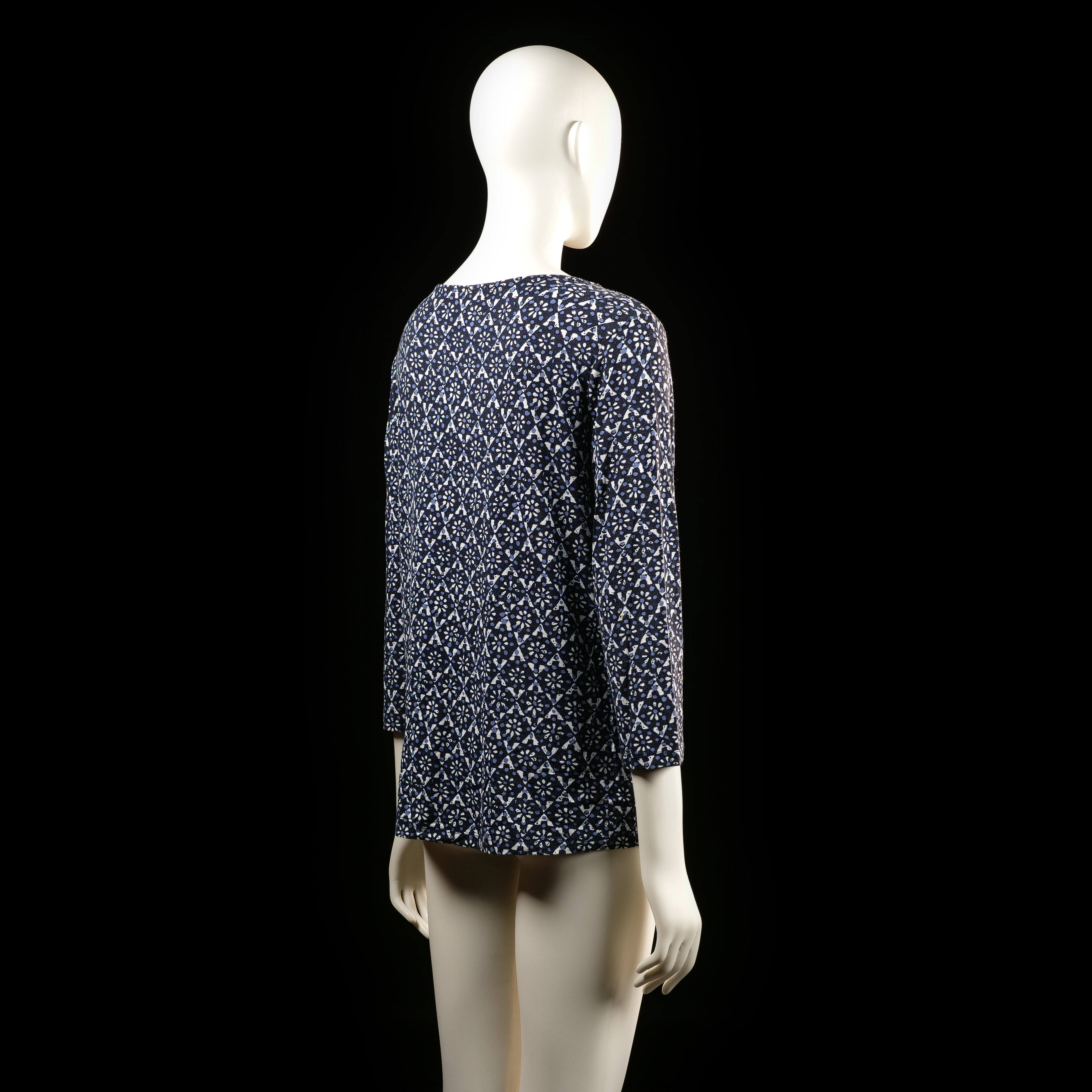 Flash Woman - blouse - Navy, White - (Storlek: M)