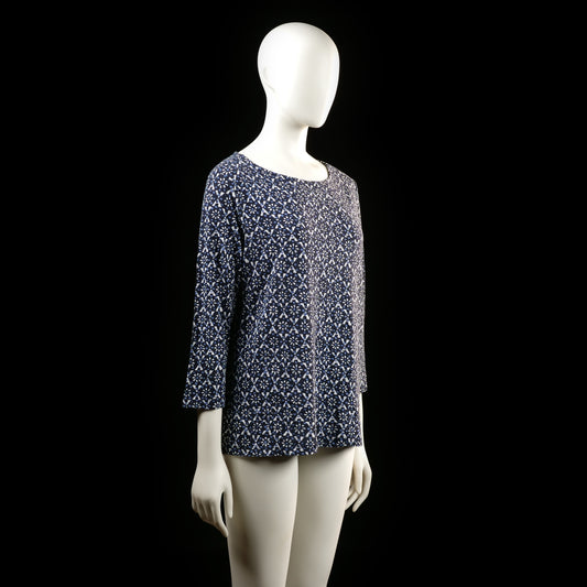 Flash Woman - blouse - Navy, White - (Storlek: M)