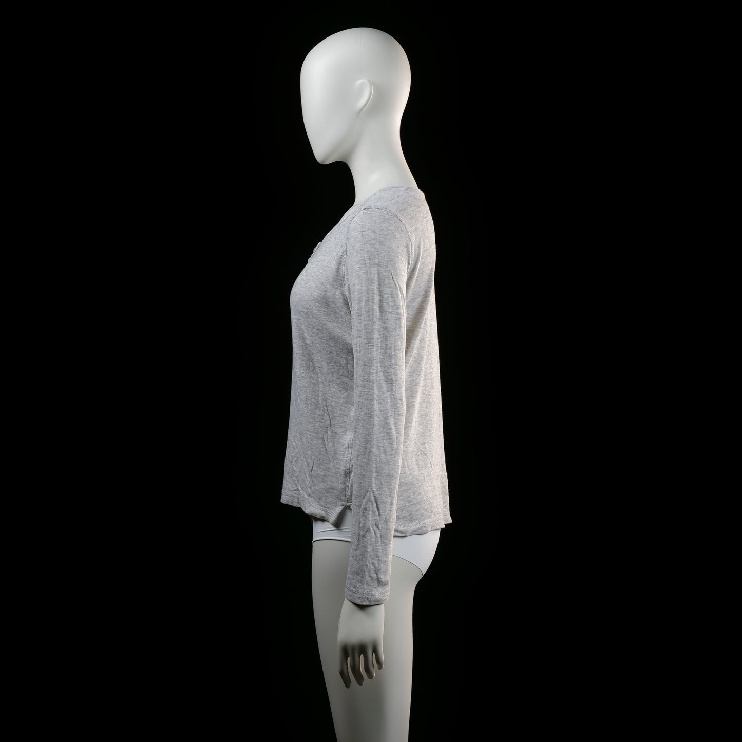 Gina Tricot - t-shirt - Light Gray - (Storlek: S)