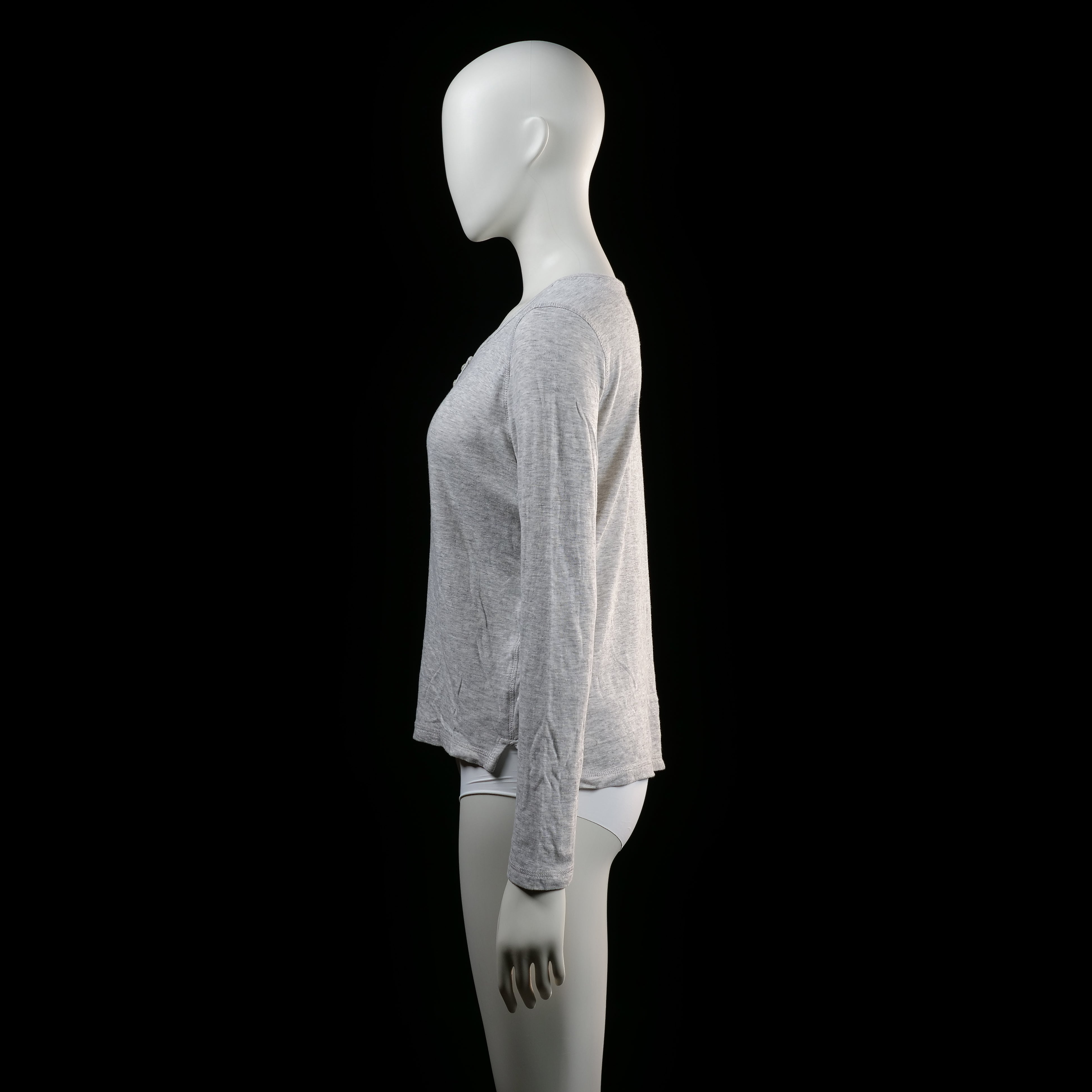 Gina Tricot - t-shirt - Light Gray - (Storlek: S)