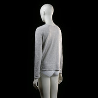 Gina Tricot - t-shirt - Light Gray - (Storlek: S)