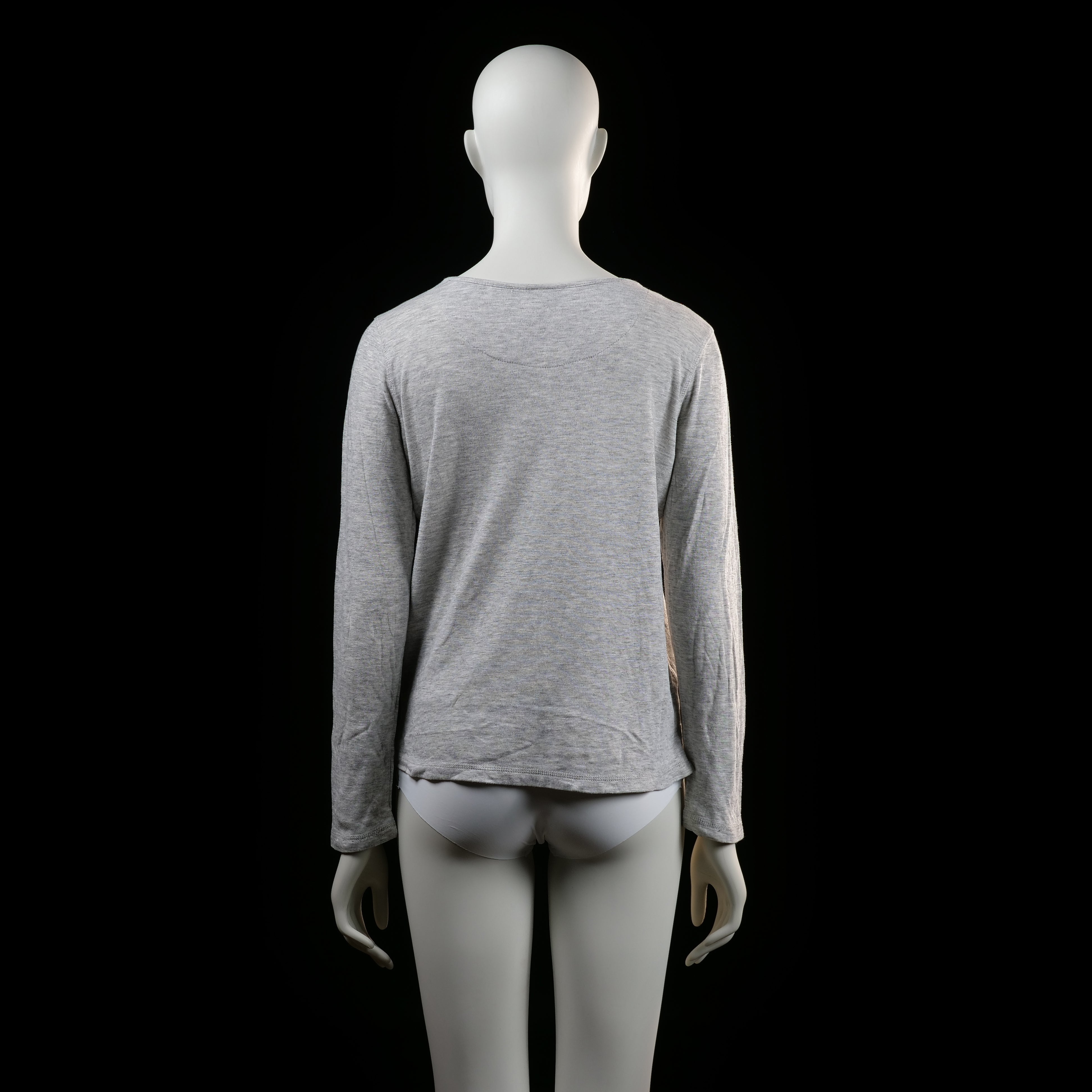 Gina Tricot - t-shirt - Light Gray - (Storlek: S)