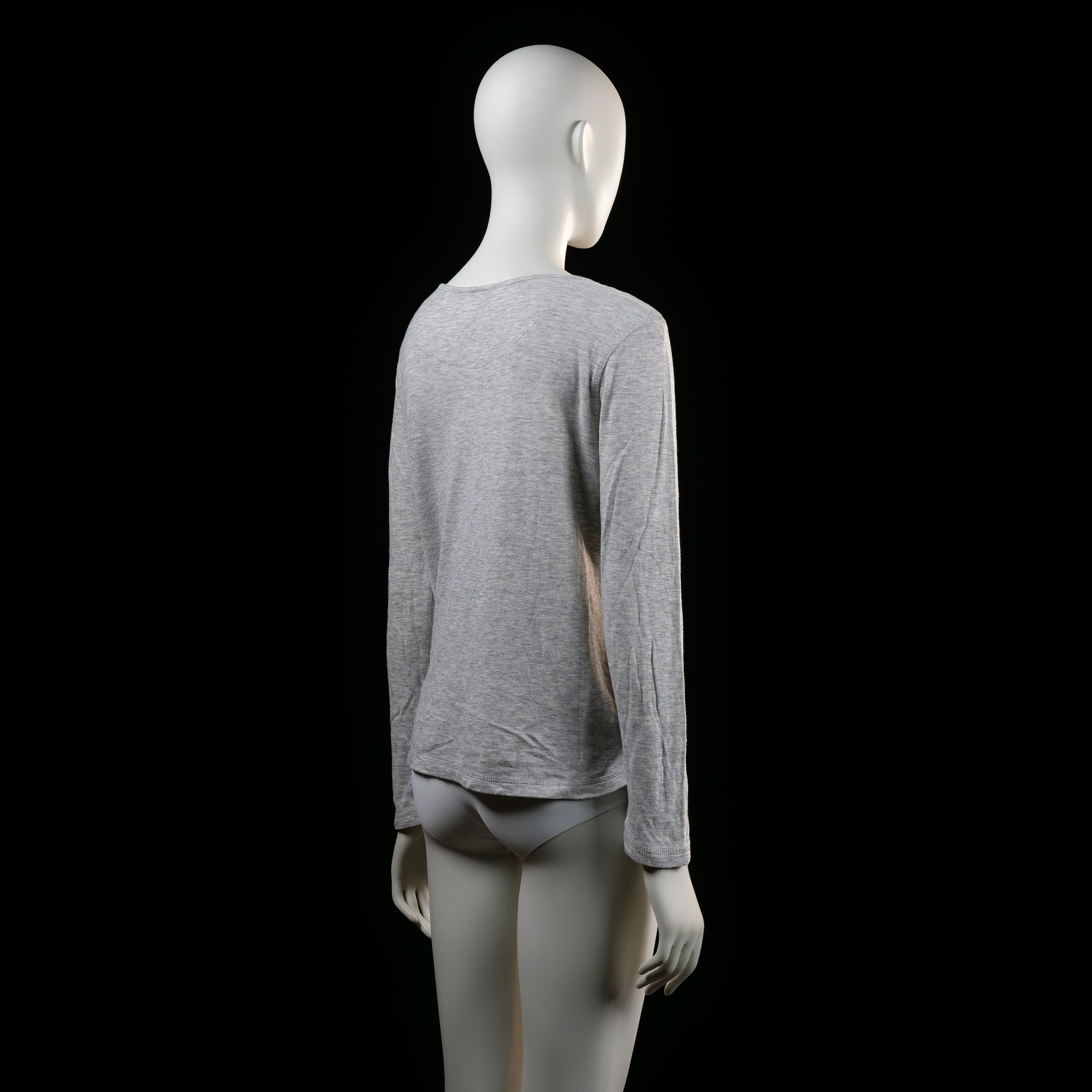 Gina Tricot - t-shirt - Light Gray - (Storlek: S)