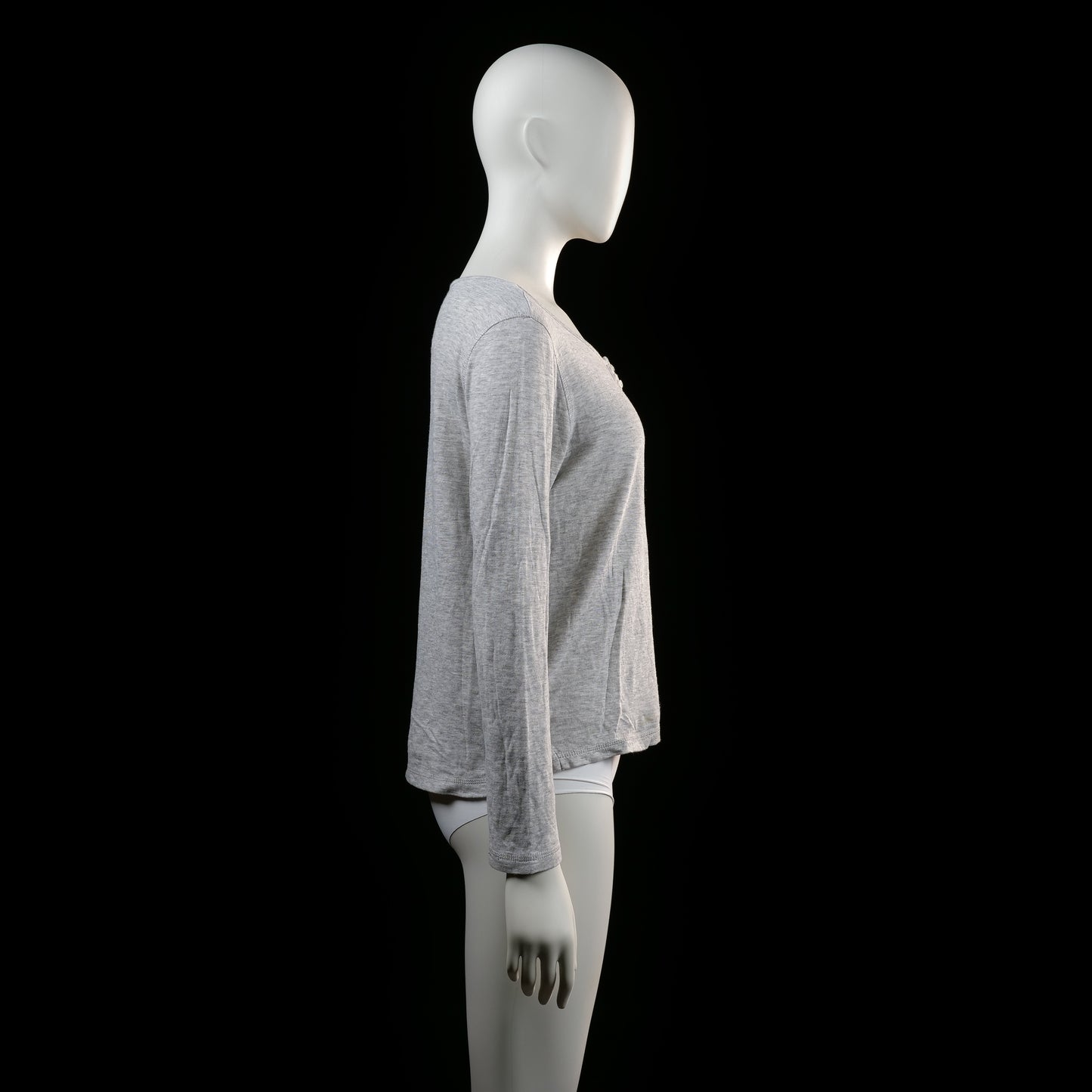 Gina Tricot - t-shirt - Light Gray - (Storlek: S)