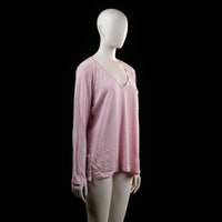 Vila - t-shirt - Pink - (Storlek: XL)