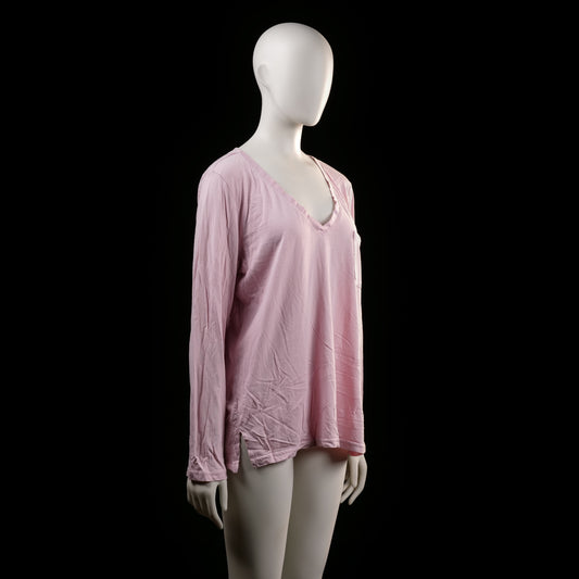 Vila - t-shirt - Pink - (Storlek: XL)