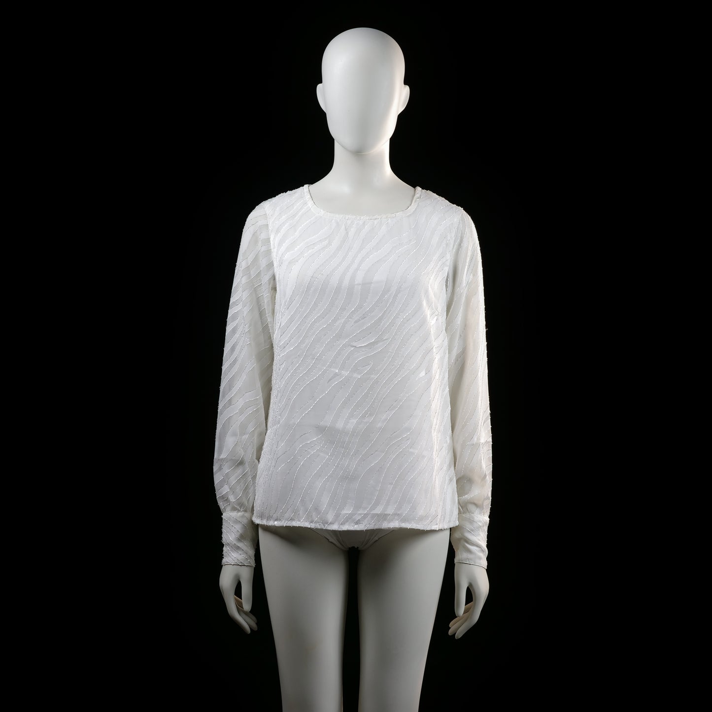 .Object - blouse - White - (Storlek: 38) - (NEW)