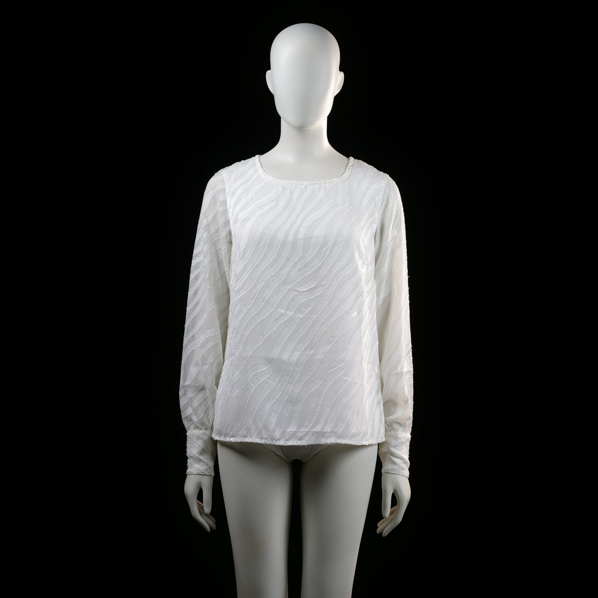 .Object - blouse - White - (Storlek: 38) - (NEW)