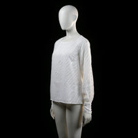 .Object - blouse - White - (Storlek: 38) - (NEW)