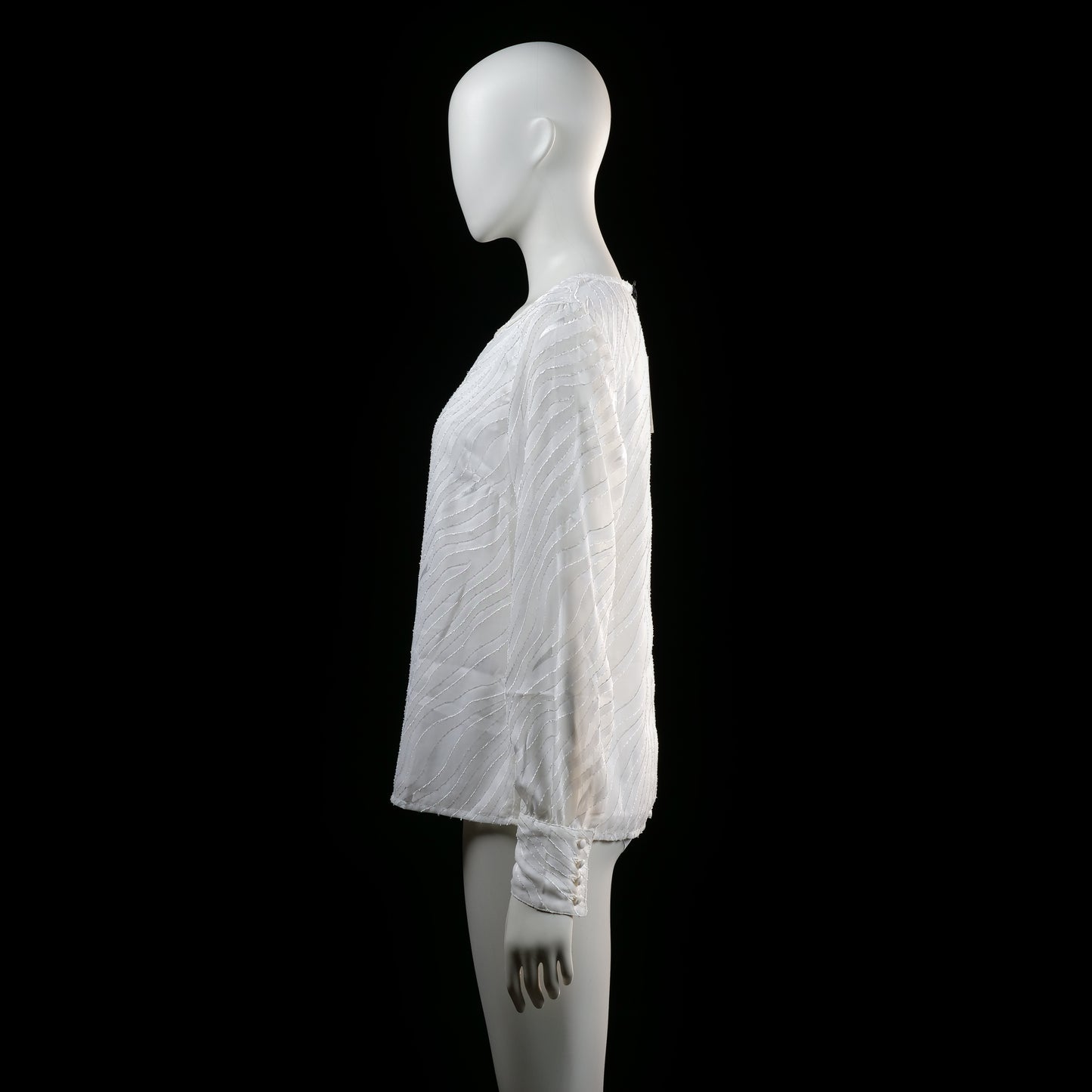 .Object - blouse - White - (Storlek: 38) - (NEW)