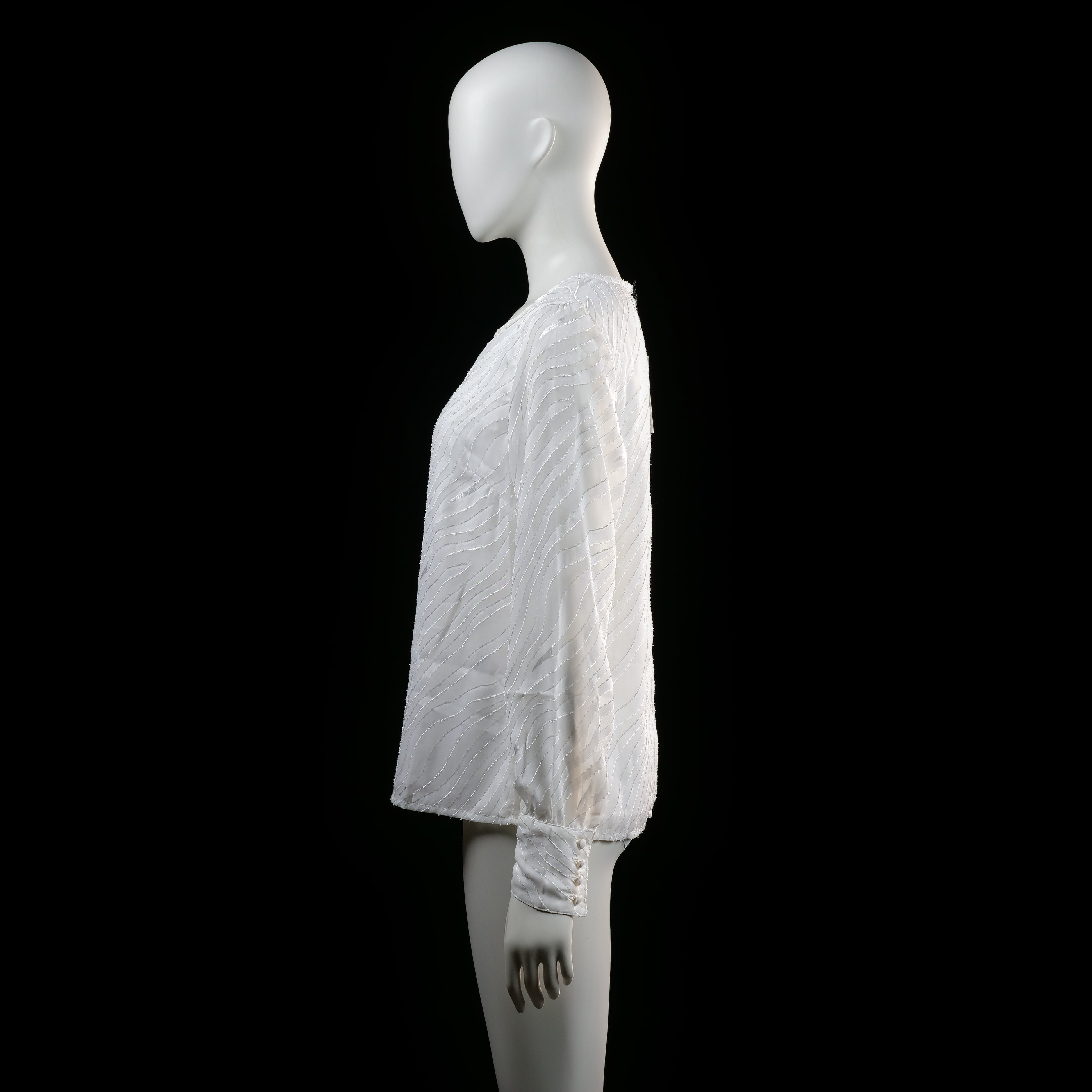 .Object - blouse - White - (Storlek: 38) - (NEW)