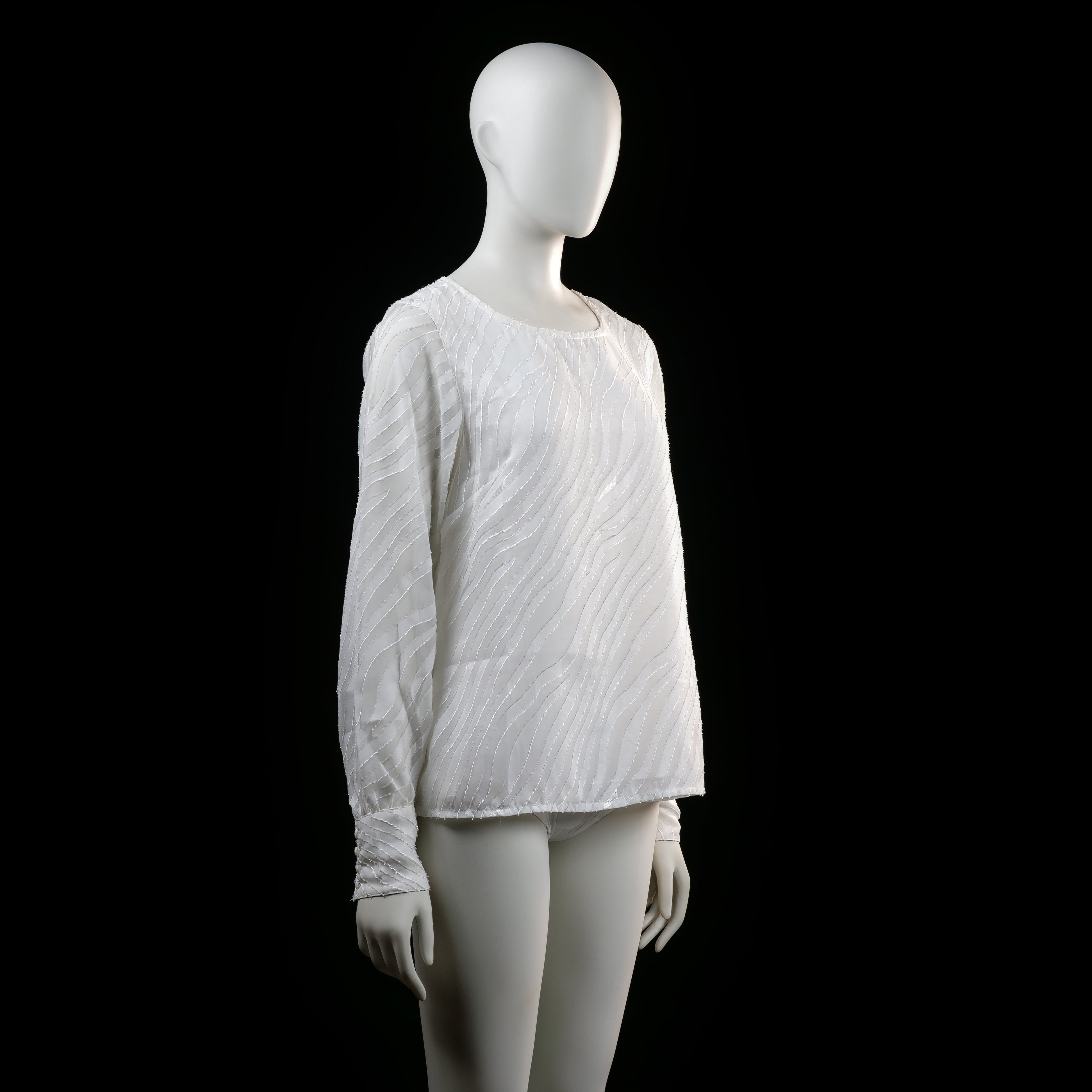 .Object - blouse - White - (Storlek: 38) - (NEW)