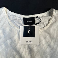 .Object - blouse - White - (Storlek: 38) - (NEW)