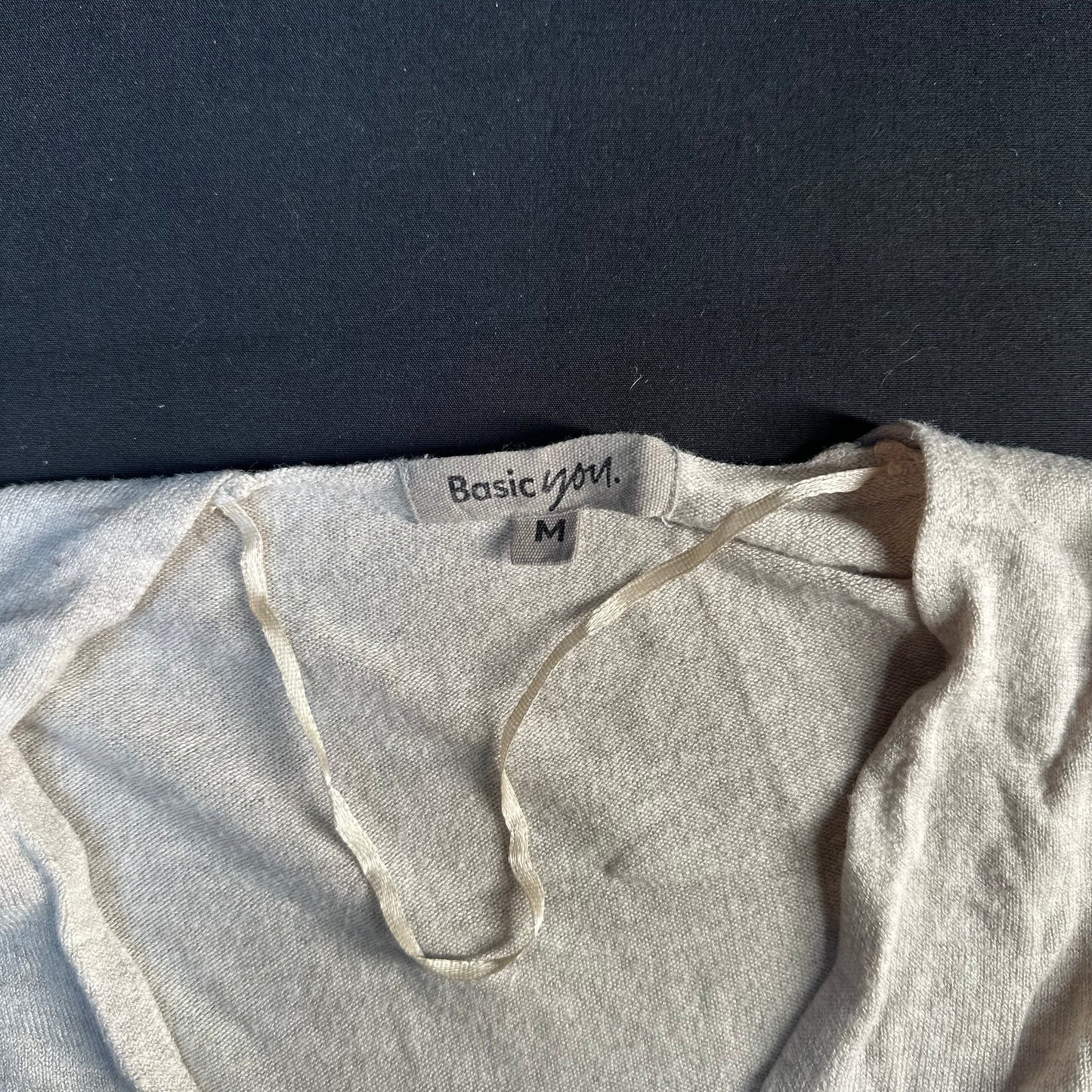 Basic You - sweater - Ivory - (Storlek: M)