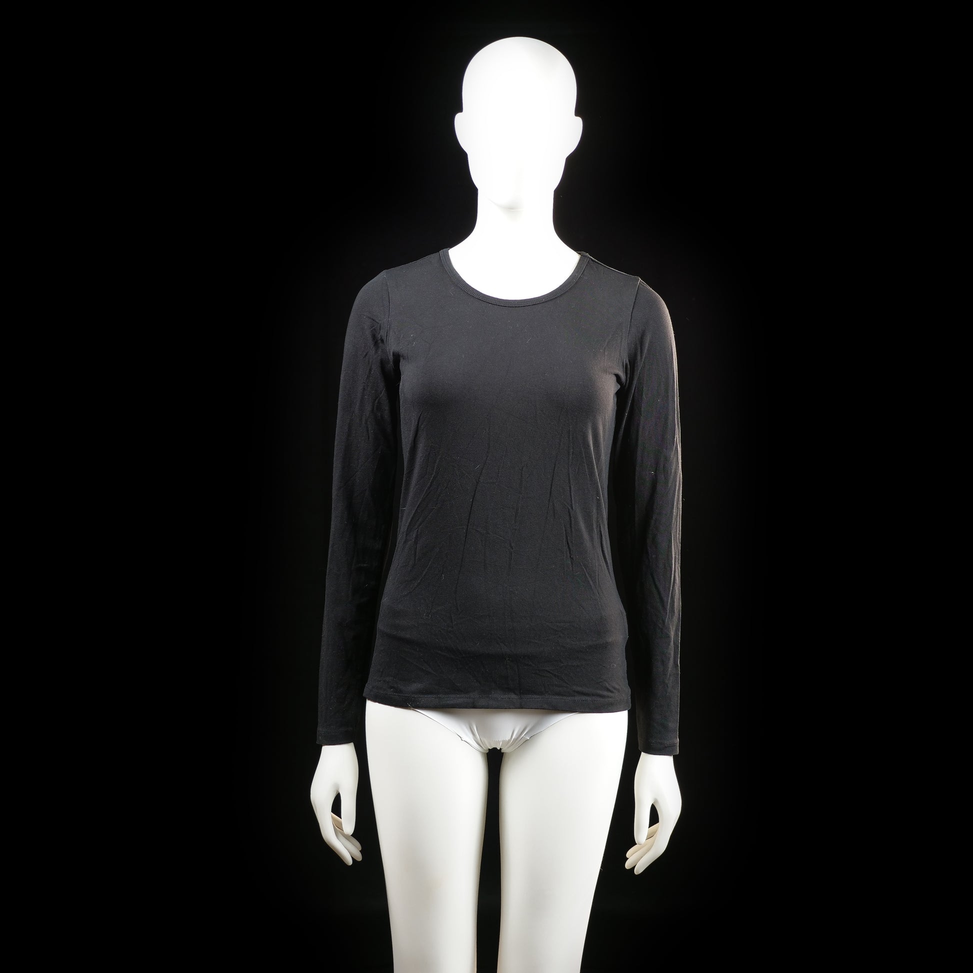 Cubus - t-shirt - Black - (Storlek: S)