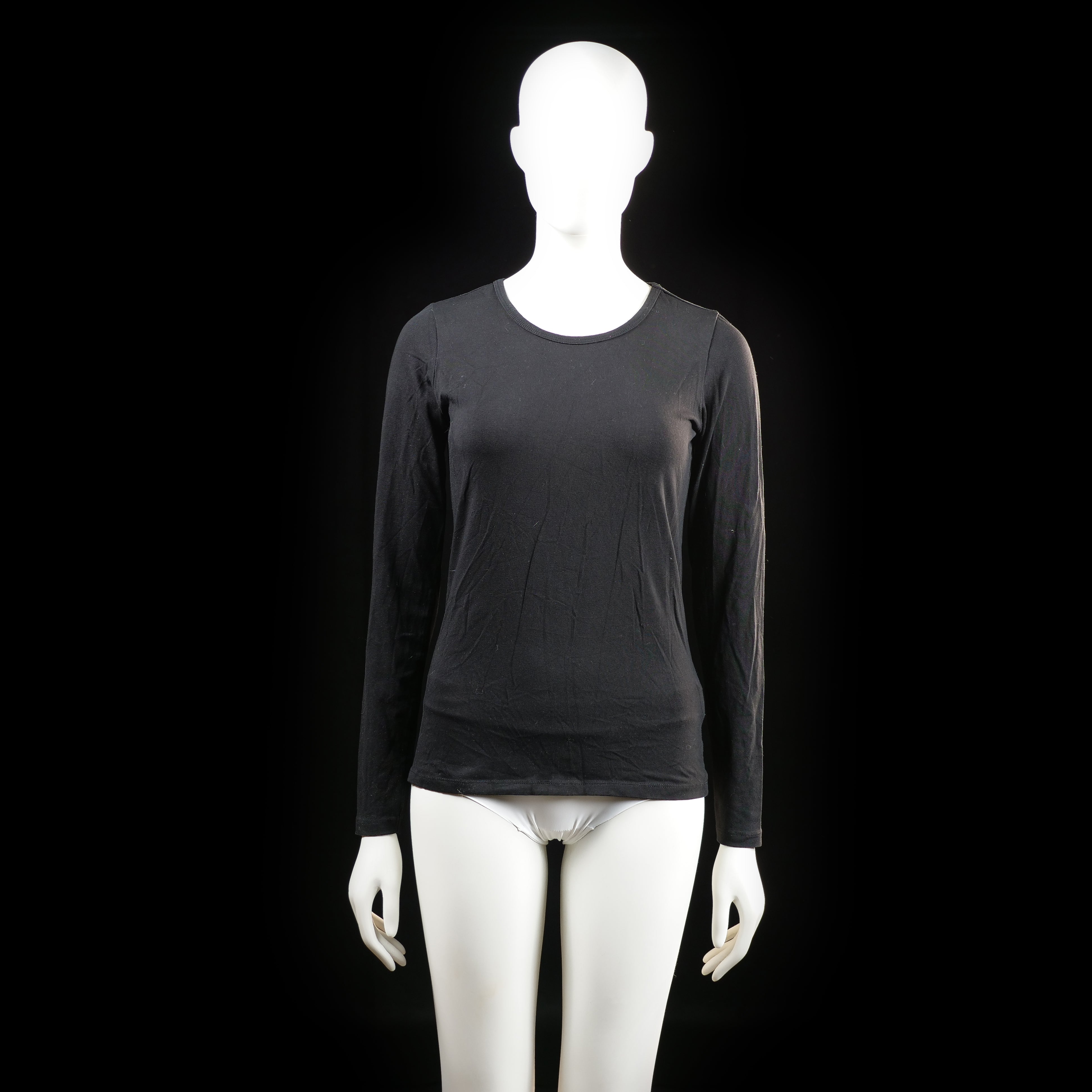 Cubus - t-shirt - Black - (Storlek: S)