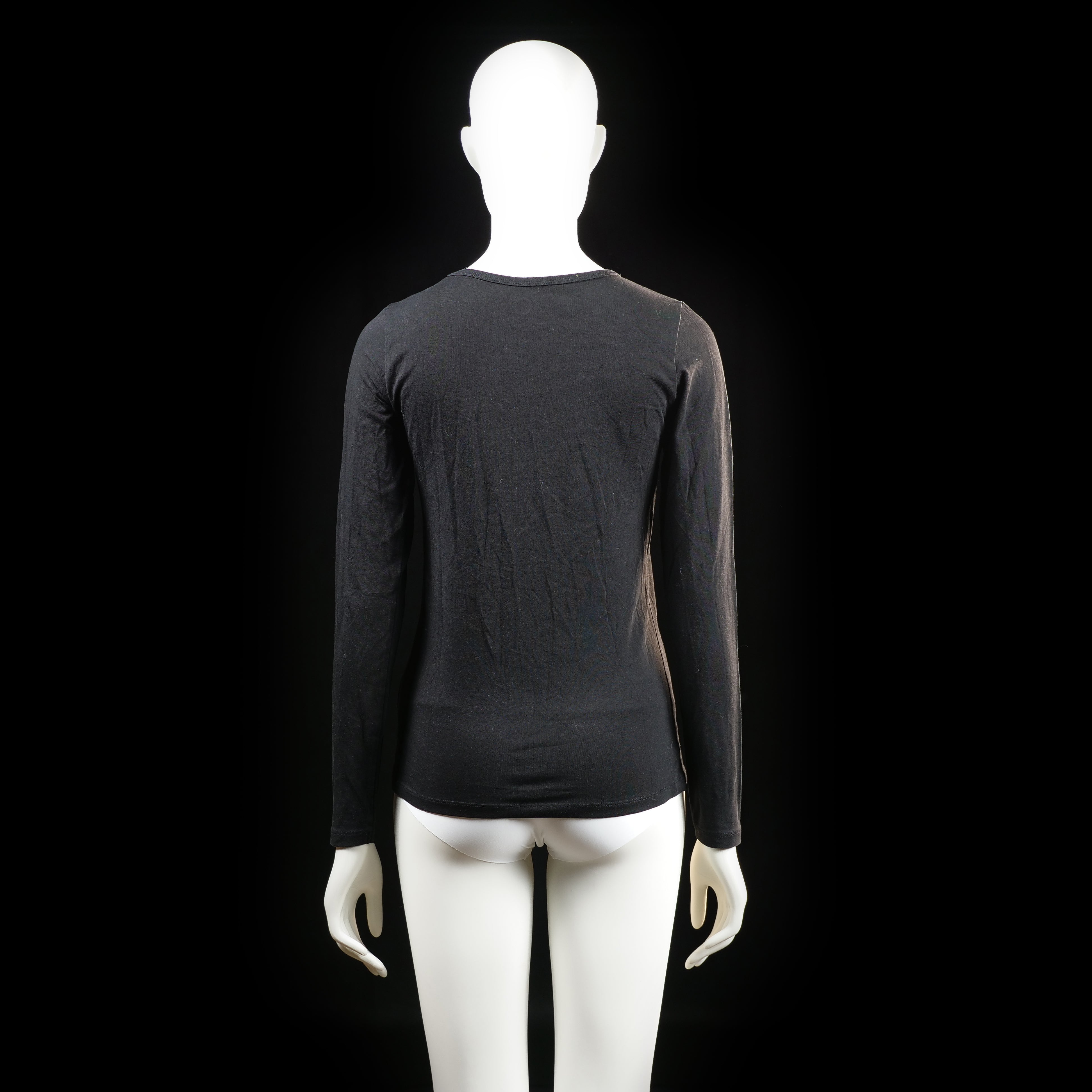 Cubus - t-shirt - Black - (Storlek: S)