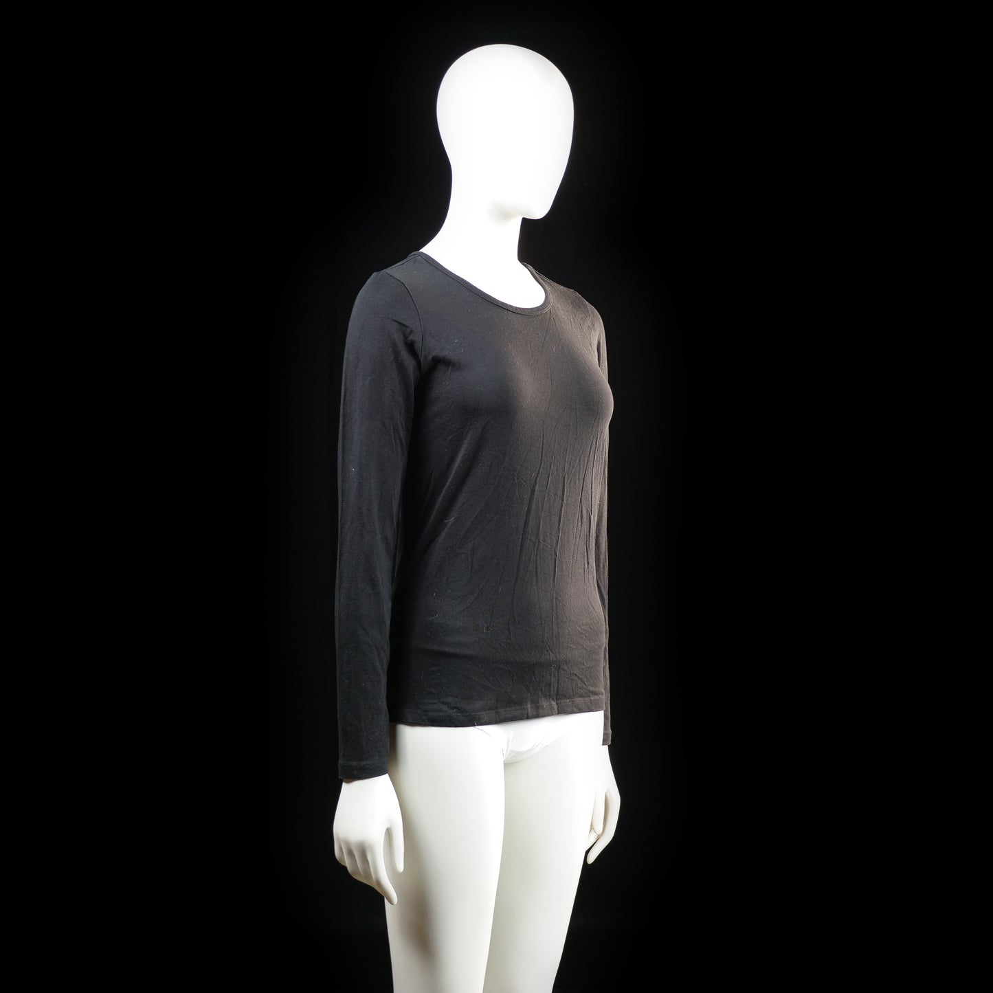 Cubus - t-shirt - Black - (Storlek: S)