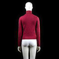 Pull&Bear - sweater - Burgundy - (Storlek: M)