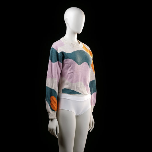 H&M - sweater - MULTICOLORED - (Storlek: 158, 164)