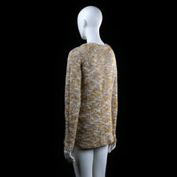 Broadway - sweater - Beige, Mustard - (Storlek: M)