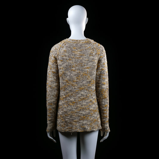 Broadway - sweater - Beige, Mustard - (Storlek: M)