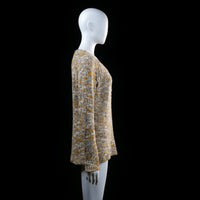 Broadway - sweater - Beige, Mustard - (Storlek: M)