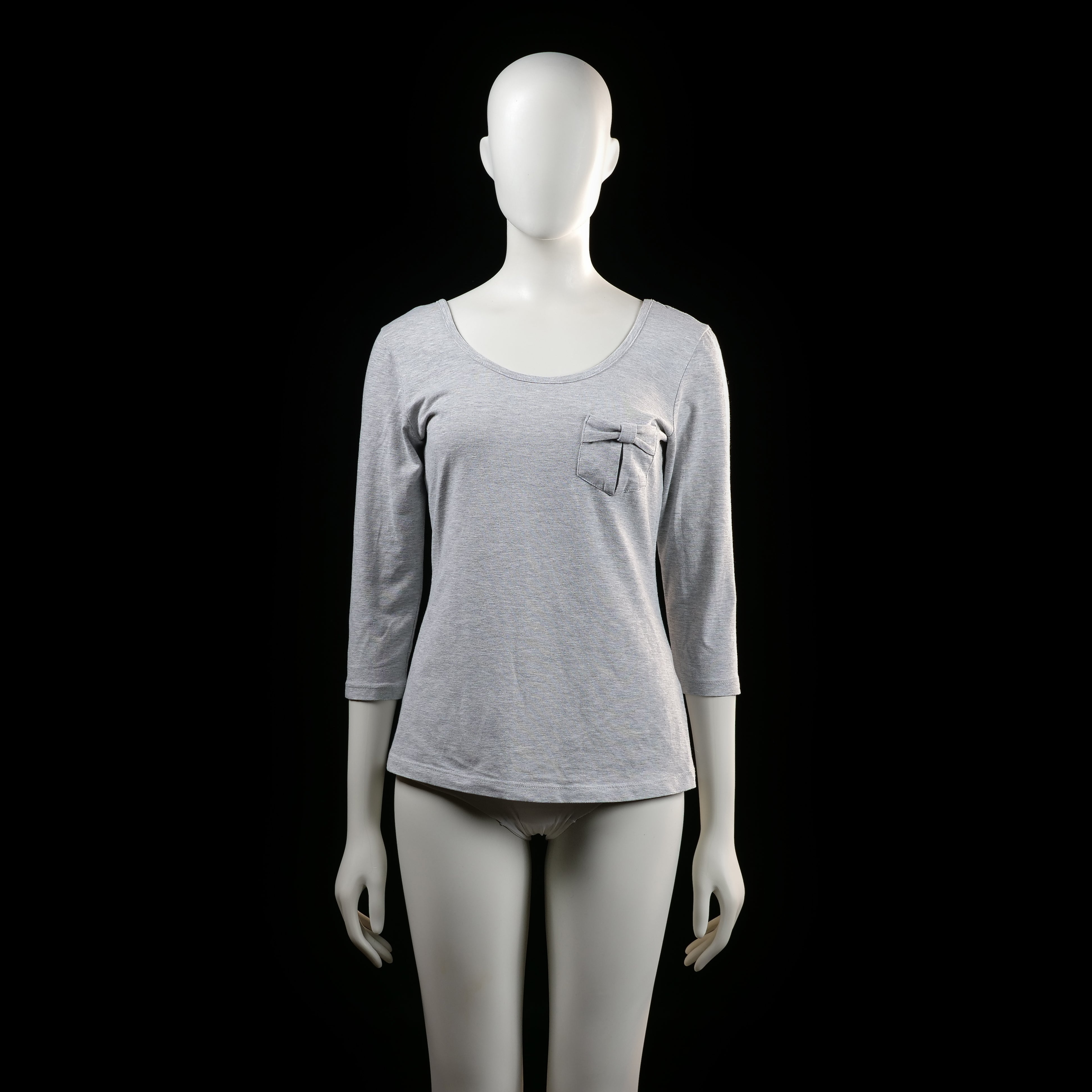 Fishbone - t-shirt - Light Gray - (Storlek: L)