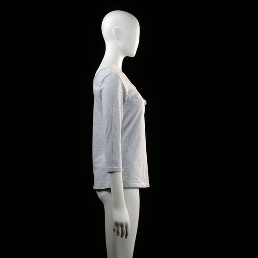 Fishbone - t-shirt - Light Gray - (Storlek: L)