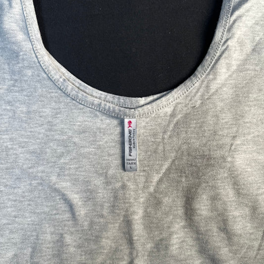 Fishbone - t-shirt - Light Gray - (Storlek: L)