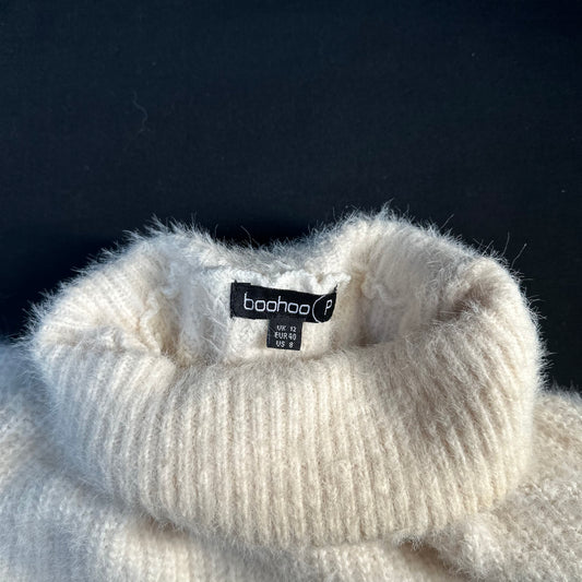 Boohoo - sweater - Ivory - (Storlek: 40)