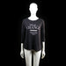 Amisu - t-shirt - Black, White - (Storlek: M)
