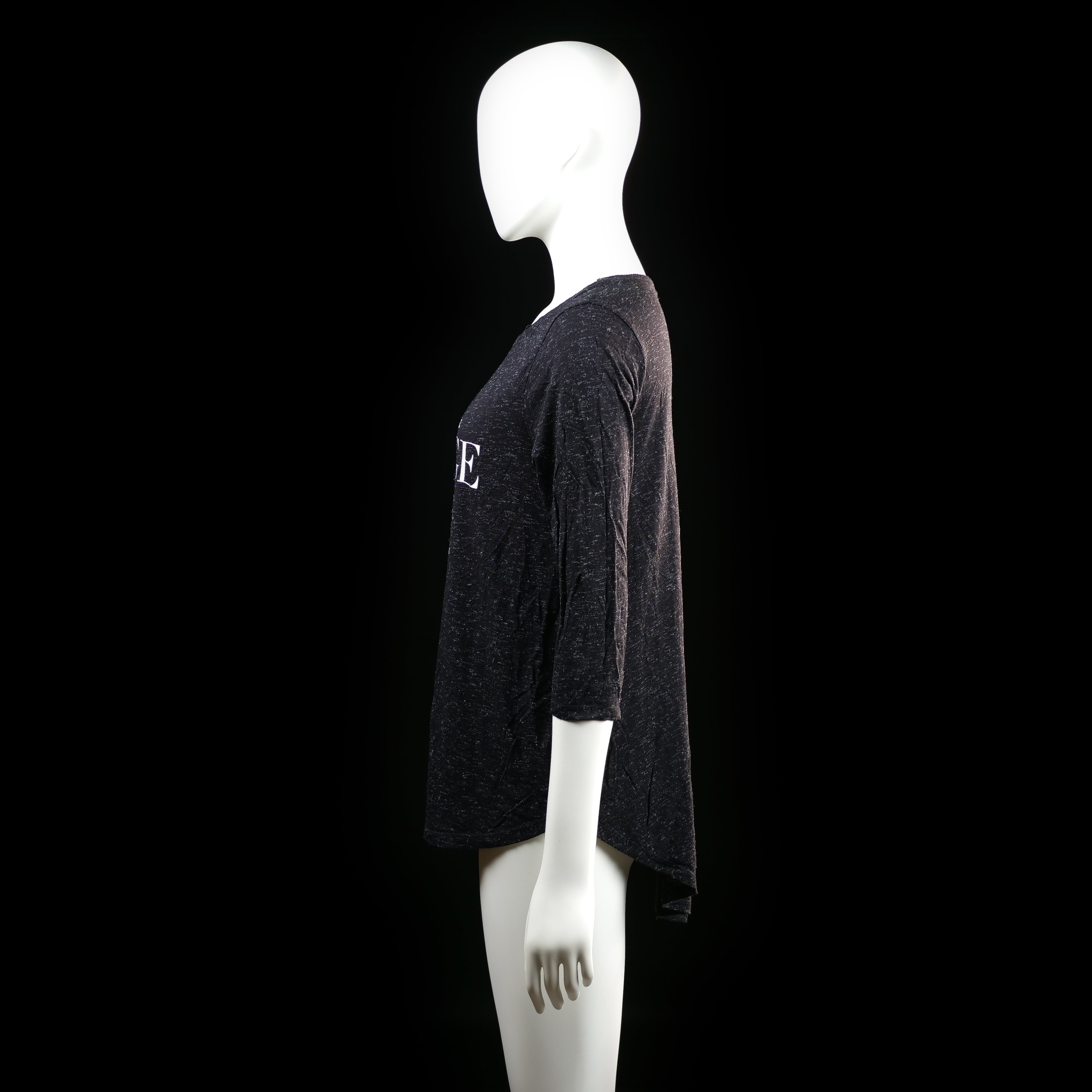 Amisu - t-shirt - Black, White - (Storlek: M)