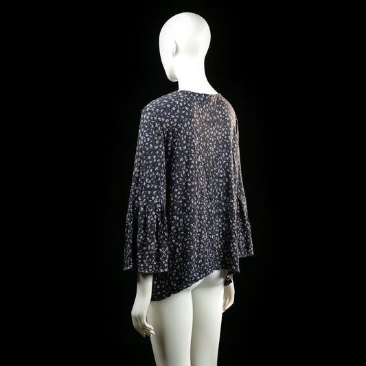 H&M - blouse - Black, Pink - (Storlek: L)