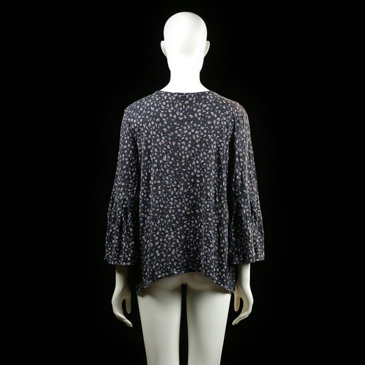 H&M - blouse - Black, Pink - (Storlek: L)