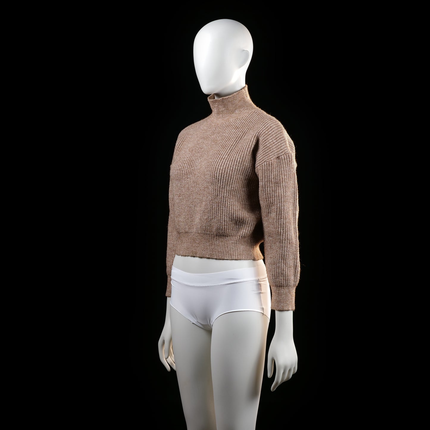Shein - sweater - Taupe - (Storlek: 38)