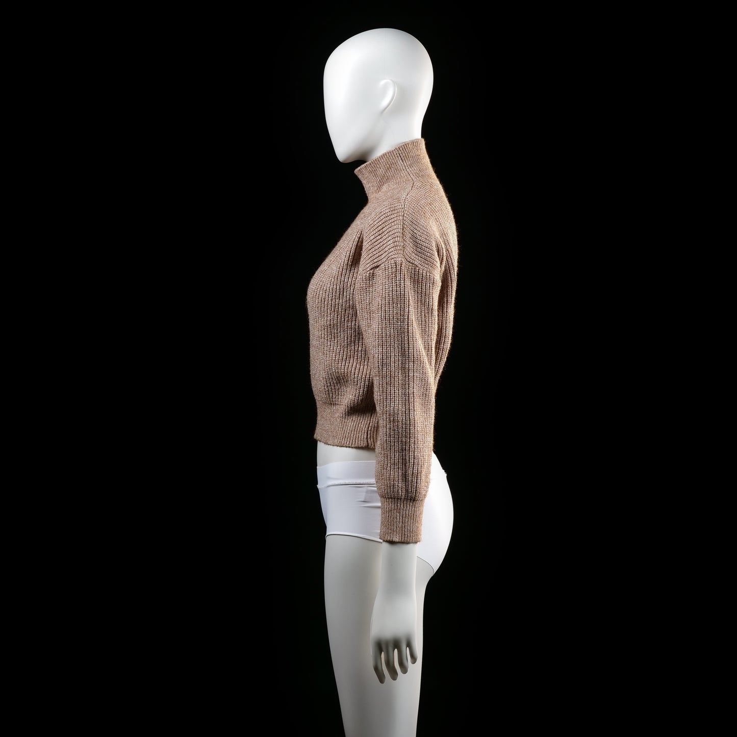 Shein - sweater - Taupe - (Storlek: 38)