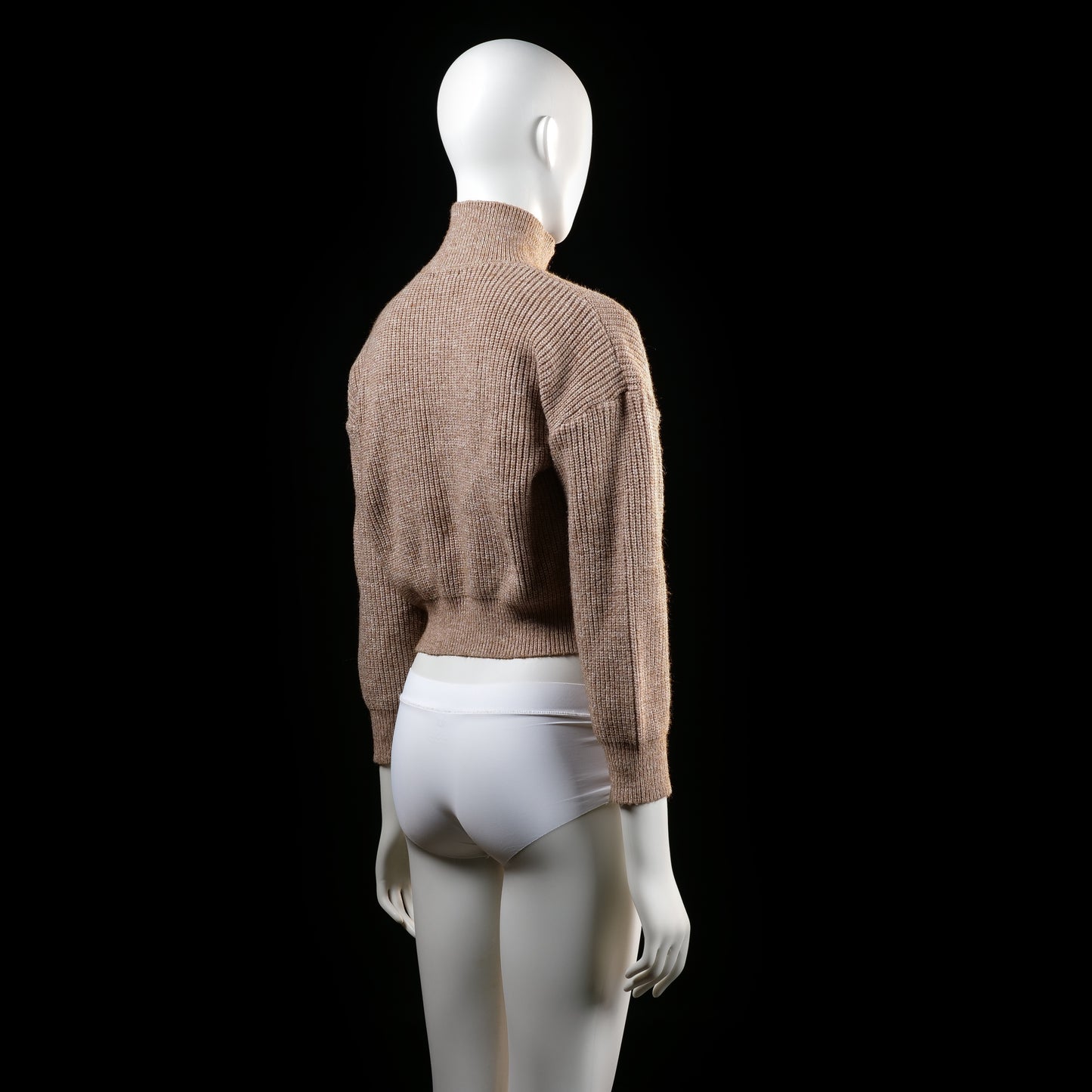 Shein - sweater - Taupe - (Storlek: 38)